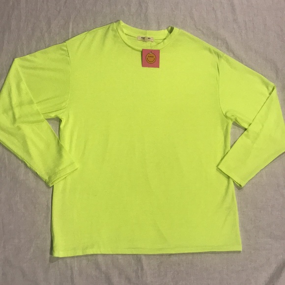 Dressed In LALA “Kourtney Neon Long Sleeve Top” S - Picture 3 of 9